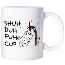 Caneca de café cerâmica Shuh Duh Fuh Cup Unicorn Design 350ml Caneca de café cerâmica Shuh Duh Fuh Cup Unicorn Design 350ml