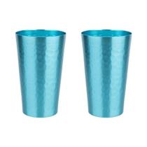 Caneca De Café, Cerveja E Água Em Alumínio Com Textura De Pedra Colorida E Antichoque Para Uso