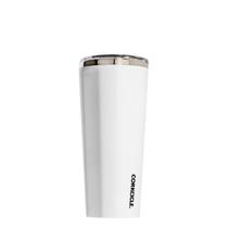 Caneca de café Corkcicle Classic Gloss White 710mL em aço inoxidável