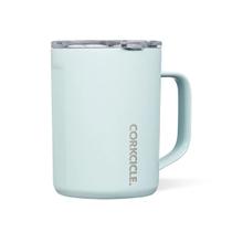 Caneca de café Corkcicle Triple Isolated 470mL azul em pó Caneca de café Corkcicle Triple Isolated 470mL azul em pó
