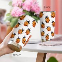 Caneca de café de aço inoxidável Travel Tumbler Oasisdream 600ml