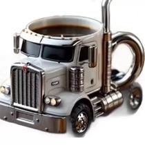 Caneca de café de cerâmica em forma de caminhão 350ml - Design 3D exclusivo Caneca de café de cerâmica em forma de caminhão 350ml - Design 3D exclusivo