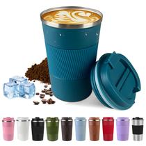 Caneca de café de viagem SPLMIFA em aço inoxidável isolado a vácuo