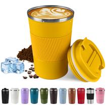 Caneca de café de viagem SPLMIFA em aço inoxidável isolado a vácuo Caneca de café de viagem SPLMIFA em aço inoxidável isolado a vácuo