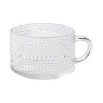 Caneca De Café De Vidro Em Relevo Vintage De 14 Onças, Xícara De Chá, Copos Personalizados Para