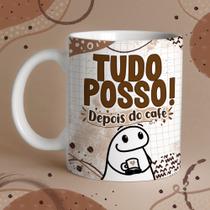 Caneca de Café e Chá de Cerâmica Personalizada Sublimação 325ml