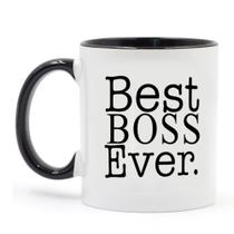 Caneca de café em cerâmica Best BOSS Ever com capacidade de 350 ml