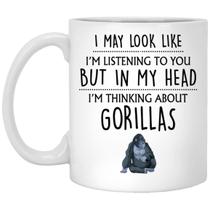 Caneca de café Funny Ceramic I May Look Like I'm Listening Caneca de café Funny Ceramic I May Look Like I'm Listening
