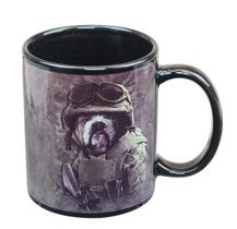 Caneca de café JUST FUNKY Combat Sam 325ml Cerâmica Caneca de café JUST FUNKY Combat Sam 325ml Cerâmica