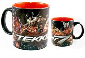 Caneca de café JUST FUNKY Tekken 7 Jin/Kazuya/Heihachi 600mL Caneca de café JUST FUNKY Tekken 7 Jin/Kazuya/Heihachi 600mL
