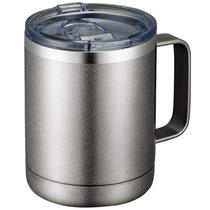 Caneca de café MEWAY em aço inoxidável 350mL com alça e tampa Caneca de café MEWAY em aço inoxidável 350mL com alça e tampa