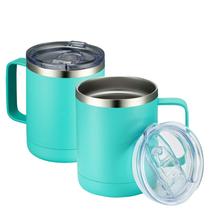 Caneca de café MEWAY isolada em aço inoxidável 350mL, pacote com 2 Caneca de café MEWAY isolada em aço inoxidável 350mL, pacote com 2