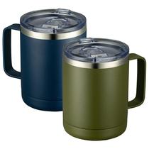 Caneca de café MEWAY isolada em aço inoxidável 350mL, pacote com 2 Caneca de café MEWAY isolada em aço inoxidável 350mL, pacote com 2