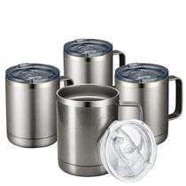 Caneca de café MEWAY isolada em aço inoxidável 350mL, pacote com 4 Caneca de café MEWAY isolada em aço inoxidável 350mL, pacote com 4