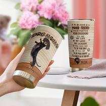 Caneca de café Oasisdream Tumbler 600mL em aço inoxidável