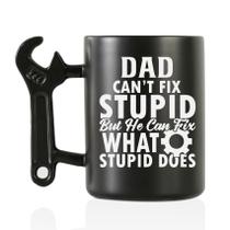 Caneca de café Onebttl 400ml Ceramic Wrench Handle Gift
