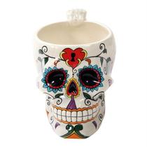 Caneca de café Pacific Giftware White Tribal Day of The Dead Caneca de café Pacific Giftware White Tribal Day of The Dead