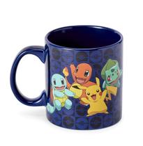 Caneca de café Pokémon Original Generation One Starters 355ml