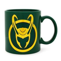 Caneca de café prateada Buffalo Marvel Studios Loki 600ml Cerâmica