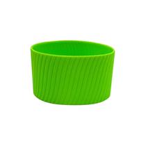 Caneca de café reutilizável resistente ao calor com manga de copo de silicone Caneca de café reutilizável resistente ao calor com manga de copo de silicone