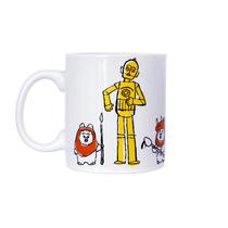 Caneca de café Seven20 Star Wars C-3PO & Ewoks Kanji 600ml Caneca de café Seven20 Star Wars C-3PO & Ewoks Kanji 600ml