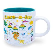 Caneca de café Silver Buffalo Care Bears Care-A-Lot Allover Icons