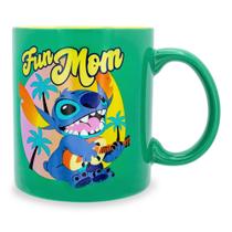 Caneca de café Silver Buffalo Disney Lilo & Stitch Fun Mom 590ml Caneca de café Silver Buffalo Disney Lilo & Stitch Fun Mom 590ml