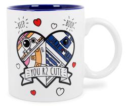 Caneca de café Silver Buffalo Exclusive Star Wars R2-D2 BB-8