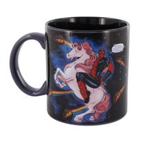 Caneca de café Silver Buffalo Marvel Deadpool Unicorn 600ml Caneca de café Silver Buffalo Marvel Deadpool Unicorn 600ml