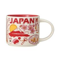 Caneca de café Starbucks Been There Series Japan 2021 400mL Caneca de café Starbucks Been There Series Japan 2021 400mL