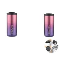 Caneca De Café Térmica De Aço Inoxidável 400ml À Prova De Vazamento Portátil Garrafa Térmica De