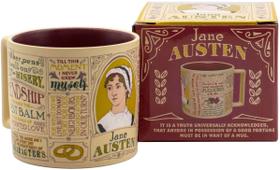Caneca de Café The Unemployed Philosophers Guild - Jane Austen Caneca de Café The Unemployed Philosophers Guild - Jane Austen