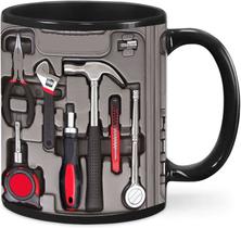 Caneca de café Toolbox Design Ceramic 350ml com alça preta