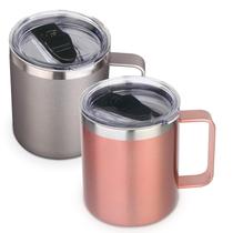 Caneca de café totalmente isolada em aço inoxidável 400mL, pacote com 2 Caneca de café totalmente isolada em aço inoxidável 400mL, pacote com 2