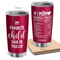 Caneca de café Tumbler Oasisdream 600 ml com estampa feminina Caneca de café Tumbler Oasisdream 600 ml com estampa feminina