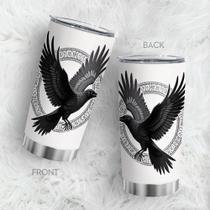 Caneca de café Tumbler Oasisdream 600mL com estampa Raven Caneca de café Tumbler Oasisdream 600mL com estampa Raven