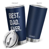 Caneca de café Tumbler Oasisdream 600ml de aço inoxidável para papai Caneca de café Tumbler Oasisdream 600ml de aço inoxidável para papai