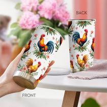 Caneca de café Tumbler Oasisdream 600mL de aço inoxidável