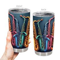 Caneca de café Tumbler Oasisdream 600mL de aço inoxidável