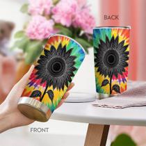 Caneca de café Tumbler Oasisdream 600mL de aço inoxidável