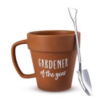 Caneca de café Upper Midland Products Gardener Ceramic 325 ml