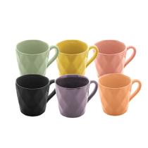 Caneca De Ceramica 1 Unidade Diamond Sortida 180ml