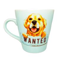 Caneca de Cerâmica 270Ml Cachorro Wanted- MUNDIART