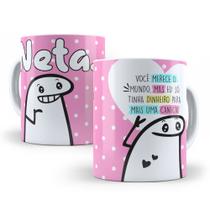 Caneca de Cerâmica 325ml Flork Família