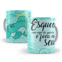 Caneca de Cerâmica 325ml Foca Focada