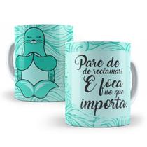 Caneca de Cerâmica 325ml Foca Focada
