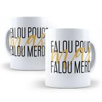 Caneca de Cerâmica 325ml Frases Boca Suja