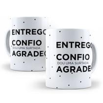 Caneca de Cerâmica 325ml Frases Boca Suja