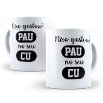 Caneca de Cerâmica 325ml Frases Boca Suja