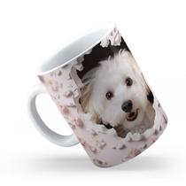 Caneca de Cerâmica 325ml Gatos e Dogs 3D